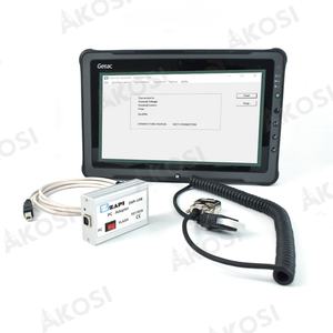 Câble d'outil de diagnostic ZAPI-USB pour contrôleur électrique ZAPI, ajustement des paramètres, surveillance numérique avec tablette Getac F110 - Product Image 1