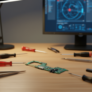 Placa Auxiliar con Componentes para Oppo Realme 8 Pro RMX3081 - Product Image 3