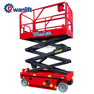 Lift Gunting Listrik Tenaga Sendiri Bersertifikasi CE dengan Kapasitas 230-2000KG dan Tinggi Angkat 3m-20m untuk Penggunaan Dalam/Luar Ruangan - Product Image 3