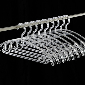 Acrylic Transparent Clothes Hanger Rectangle Hook Type Anti Shoulder Corner Traceless For Clothes Trouser Tie Hangers - Product Image 1