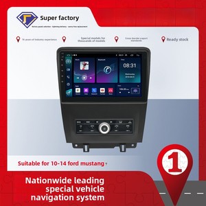 Radio Reproductor Multimedia de 10.1 Pulgadas para Ford Mustang 2010-2014, Dispositivo de Radio <span class=keywords><strong>MC</strong></span> de Doble DIN, Octa-Core, Android, Estéreo para <span class=keywords><strong>Auto</strong></span>, GPS, Navegación, Carplay - Product Image 2