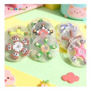 High-Grade Plastic Lightweight Rechargeable Non Toxic Portable Fidget Spinners Kids Anti-Stress Sensory Relief Focus Tool - Product Image 2