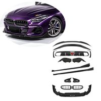 Kit de carrosserie de conversion en fibre de carbone sèche pour BMW Z4 G29 Pre-LCI LCI 2020+ : séparateur avant, jupes latérales, lèvre arrière, spoiler, calandre