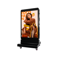 Pantalla LED Plegable P3.076, Cartel Publicitario Digital a Todo Color para Stand de Ferias Comerciales