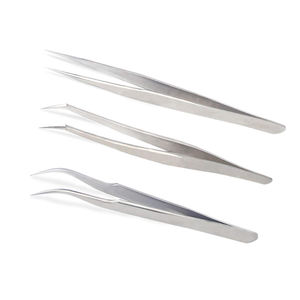 Pinces à cils Meecil avec logo personnalisé, pointe en fibre, extensions de cils avec échantillon de pince à cils pour pinces à cils professionnelles - Product Image 5