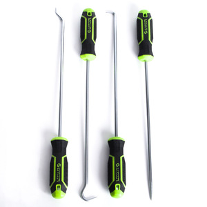 Juego de 4 ganchos para sellos de aceite, kit de herramientas de reparación de automóviles de acero para quitar sellos y juntas - Product Image 1