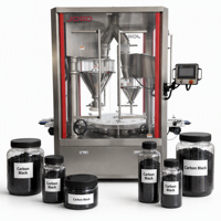 Machine de remplissage automatique de poudre de graphite avec remplisseur à vis sans fin pour l'emballage industriel de poudres