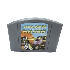 Star Wars Episode I-Racer, Versión NTSC para EE. UU., Cartucho de Juego para <span class=keywords><strong>N64</strong></span>, Plástico ABS Gris, Videojuego Ecológico - Product Image 1