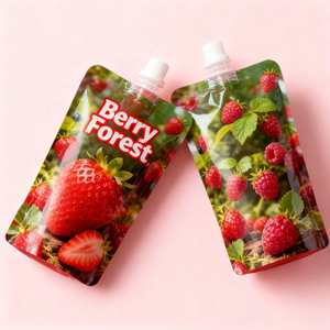 Bolsa Transparente Personalizada de 250ml/300ml de PE de Grado Alimenticio, con Boquilla para Bebidas, Resistente a la Humedad, Impresión por Grabado, para Jugos y Alimentos para Mascotas - Product Image 3