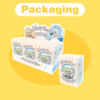 Peluche personnalisée de personnage d'anime, jouet en peluche kawaii, figurine de dessin animé, poupée en peluche, produit sous licence, cadeau en peluche
