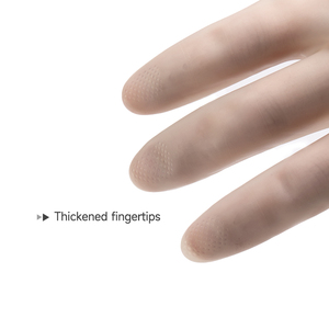 Nhà máy OEM Nitrile hộ gia đình kim cương chống trượt Grip hóa chất axit kháng kiềm dầu kháng mặc Găng tay kháng - Product Image 3