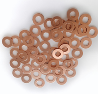 Anillo de sellado de inyector diésel Common Rail F00VC17506 F00VP01004 F00VP01009 F00RJ01453 F00RJ02175, junta de PVC para boquilla de aceite, nuevo