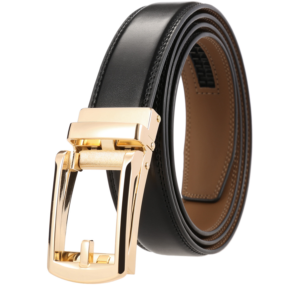 LY33-32314-2Gold buckle+black belt