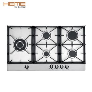 Built-<b>In</b> Stainless Steel Gas Cooktop with 5 Burners <b>Kitchen</b> Appliance for Household Use for Gas-Estufas a Gas - Product Image 1