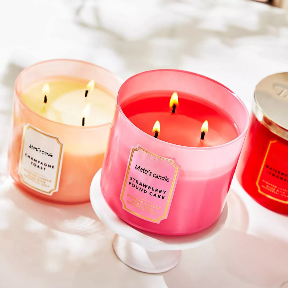 Индивидуальная Личная этикетка, персонализированная Роскошная ароматерапия, духовное исцеление, органический соевый воск, стеклянная банка, Ароматизированная свеча