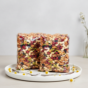 Groothandel Gebakken Zoute Harde Vatenverpakte 8 Soorten Gemengde Noten en Gedroogd Fruit Notenpitten Snacks - Product Image 5