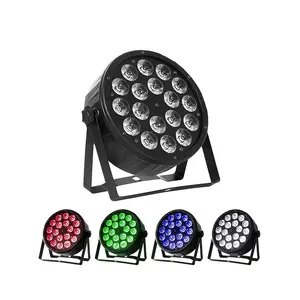 Hoogwaardig Kunststof Par Led 18X10W Rgbw 4in1 Slanke Led Par Licht