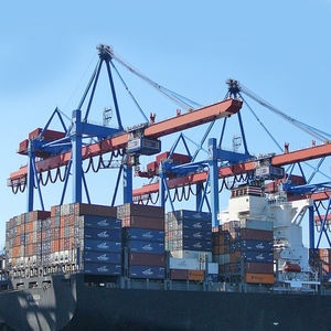 الصين مصنع بيع مباشر سفينة الشاطئ جسر مزدوج رصيف رافعة جسرية - Product Image 5