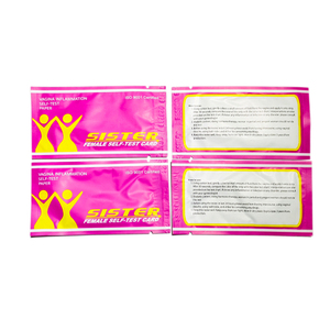 Carte de <span class=keywords><strong>test</strong></span> rapide vaginale personnalisable ODM & OEM Hygiène féminine précise <span class=keywords><strong>Test</strong></span> de santé Yoni efficace pour les mesures de pH - Product Image 4