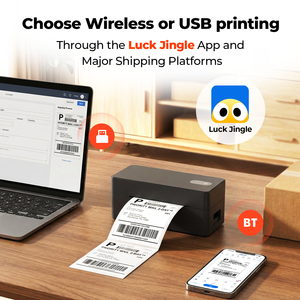 <span class=keywords><strong>Impresora</strong></span> de Etiquetas Térmicas de Grado Comercial 4x6, <span class=keywords><strong>Impresora</strong></span> de Etiquetas de Envío para Negocios, Pequeñas Empresas, Alta Velocidad - Product Image 2