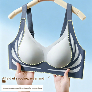 Reggiseno Senza Ferretto Personalizzato, Senza Cuciture, Push-up, Invisibile, Anti-cedimento, per Dormire, <span class=keywords><strong>Taglie</strong></span> <span class=keywords><strong>Grandi</strong></span>, per Donne Curvy - Product Image 2