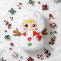 Boîte Mystère Transfrontalière Samuel – Pendentif Peluche Veille de Noël – Boîte Surprise – Poupée en Peluche – Jouets en Peluche pour Cadeaux de Noël – Cadeau pour Enfants
