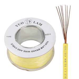 <span class=keywords><strong>YUO</strong></span> LAM Cable eléctrico de 7 núcleos 6mm2 Cable de cobre Cable de construcción de casas Cables eléctricos de cobre sólido - Product Image 1