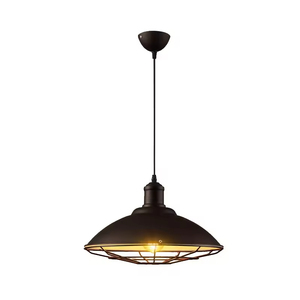 CSLIDO Industriel E26 E27 Lustres Unique Suspension Lampe Rétro En Fer <span class=keywords><strong>Laqué</strong></span> Dôme Lampes Suspendues Décor À La Maison <span class=keywords><strong>LED</strong></span> Suspension - Product Image 6