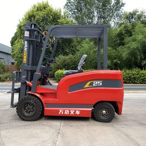 Nueva Carretilla Elevadora de <span class=keywords><strong>3</strong></span>.5T con Batería de 70V, Neumáticos Sólidos, Operación con Asiento y Mástil de Dos Etapas para Terrenos Difíciles y Almacenes Exteriores - Product Image 3