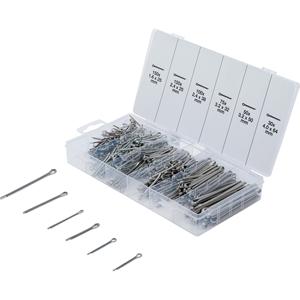 BGS <b>Split</b> <b>Pin</b> Assortment Stainless Steel Ø 1.6 - 4.0 mm 555 pcs. - Product Image 1