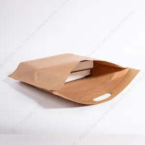 사용자 정의 로고 인쇄 크래프트 종이 봉투 공장 도매 골판지 봉투 A3 A4 A5 C4 단단한 우편물을 구부리지 마십시오