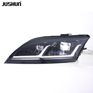 JUSHUN Fari Aggiornati per Audi TT 2008-2014 con Indicatori di Direzione Dinamici a Flusso d'Acqua, Certificati DOT ed <span class=keywords><strong>E</strong></span> - Product Image 5