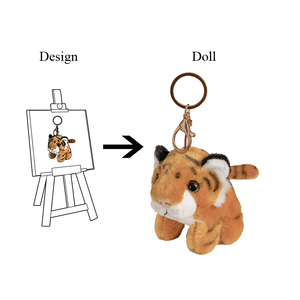 New 10cm lừa sang trọng <span class=keywords><strong>Keychain</strong></span> Mặt dây chuyền dễ thương món quà sinh nhật quyến rũ linh vật búp bê <span class=keywords><strong>Keychain</strong></span> - Product Image 2