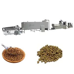 Fish Feed Pellet Extruder Machine Process Line Fish Feed Manufacturing Line Fish Feed Pellet Process Line