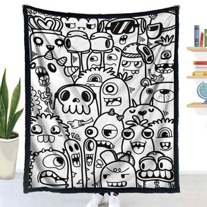 Mantas Sublimadas con Logotipo Personalizado al por Mayor, Manta de Franela Suave y Cálida <span class=keywords><strong>Karol</strong></span> <span class=keywords><strong>G</strong></span> - Product Image 1