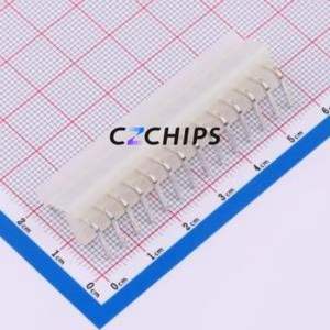 3.96-14AWT Wire-to-Board Pin Header Bent Lead Through Hole,P=3.96mm Connector 1x14P 3.96mm Right Angle Insert 14P - Product Image 2