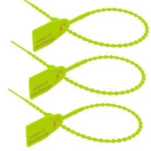 Có thể điều chỉnh chiều dài giả mạo bằng nhựa an ninh con dấu kéo chặt chẽ với kim loại chèn FKM vật liệu Silicone ứng dụng cơ khí - Product Image 3