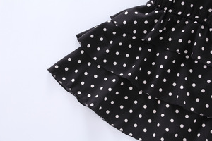 Artículos Más Vendidos, Vestido Infantil Casual sin Mangas para Fiesta, con Estampado de Puntos, Falda Tipo Pastel, Venta al por Mayor en China - Product Image 6