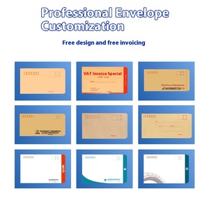 Tùy chỉnh bệnh viện kiểm tra thể chất Đại Học Nhập học thể hiện phong bì giấy kraft nhỏ moq tùy chỉnh phong bì thư - Product Image 6