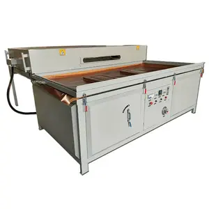 Wood working machinery/wood veneer vacuum membrane press machine for PVC film laminating wood furniture