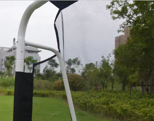 Xách tay bóng đá thiết bị đào tạo bóng đá Mục tiêu <span class=keywords><strong>Pop</strong></span> Up Net hợp kim thép khung thời tiết Nylon Net - Product Image 4