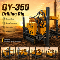 Foreuse de forage profond portable QY-350 à moteur diesel, machine de forage de puits profond, équipement minier de 300 mètres de profondeur