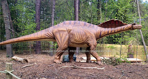 <span class=keywords><strong>Amargasaurus</strong></span>, Dinosaurio Animatrónico de 10 Metros de Largo, Dinosaurios de Tamaño Real, Realistas, Fábrica de Dinosaurios Kawah - Product Image 6