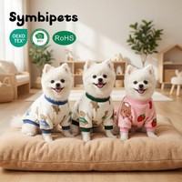 Pull en polaire pour chien certifié OEKO BSCI, vêtements pour chien motif dessin animé, tenue pour chiot ours, vêtements d'hiver pour petit chien, vêtements pour Pomeranian