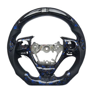 พวงมาลัยรถยนต์ Toyota Corolla หนังคาร์บอนฟอร์จเจาะรู ราคาส่งถูก - Product Image 1