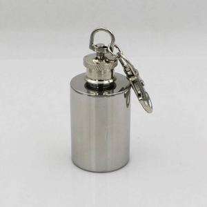 1 Oz Modern Stainless Steel Mini Vacuum Insulated <b>Flask</b> Leak-Proof & Portable - Product Image 5