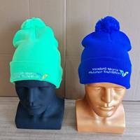 Bonnets d'hiver tricotés de haute qualité, brodés, pour sports de plein air, fabricant de bonnets tricotés, bonnets personnalisés unisexes