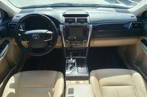 2013สำหรับ Toyota Camry 2.5g Comfort Edition มือสองซีดาน FWD พวงมาลัยซ้ายเบาะหนังเบาะนั่งสำหรับเด็กสีดำ - Product Image 4