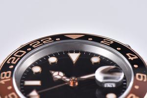 Montre homme en or de 40 mm à mouvement automatique mécanique, fabriquée en usine avec logo de marque de luxe, montre super luxe - Product Image 4