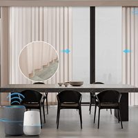 Motorized Hanas Curtains, Fabric Blinds, Persianas